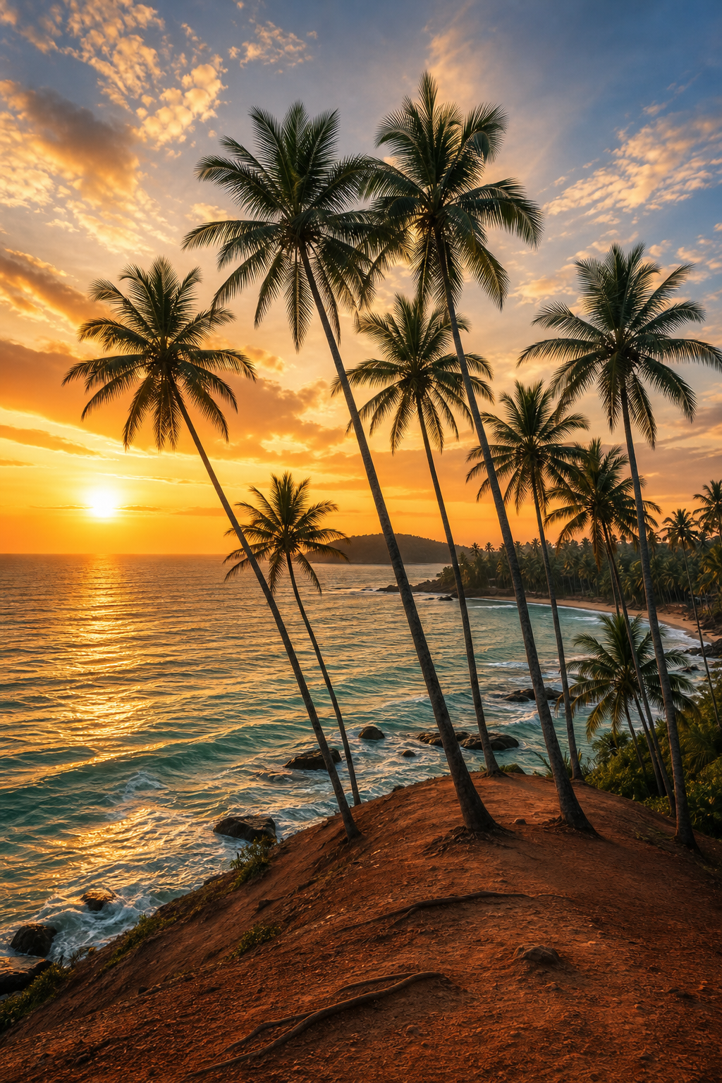 Coconut Tree Hill Mirissa