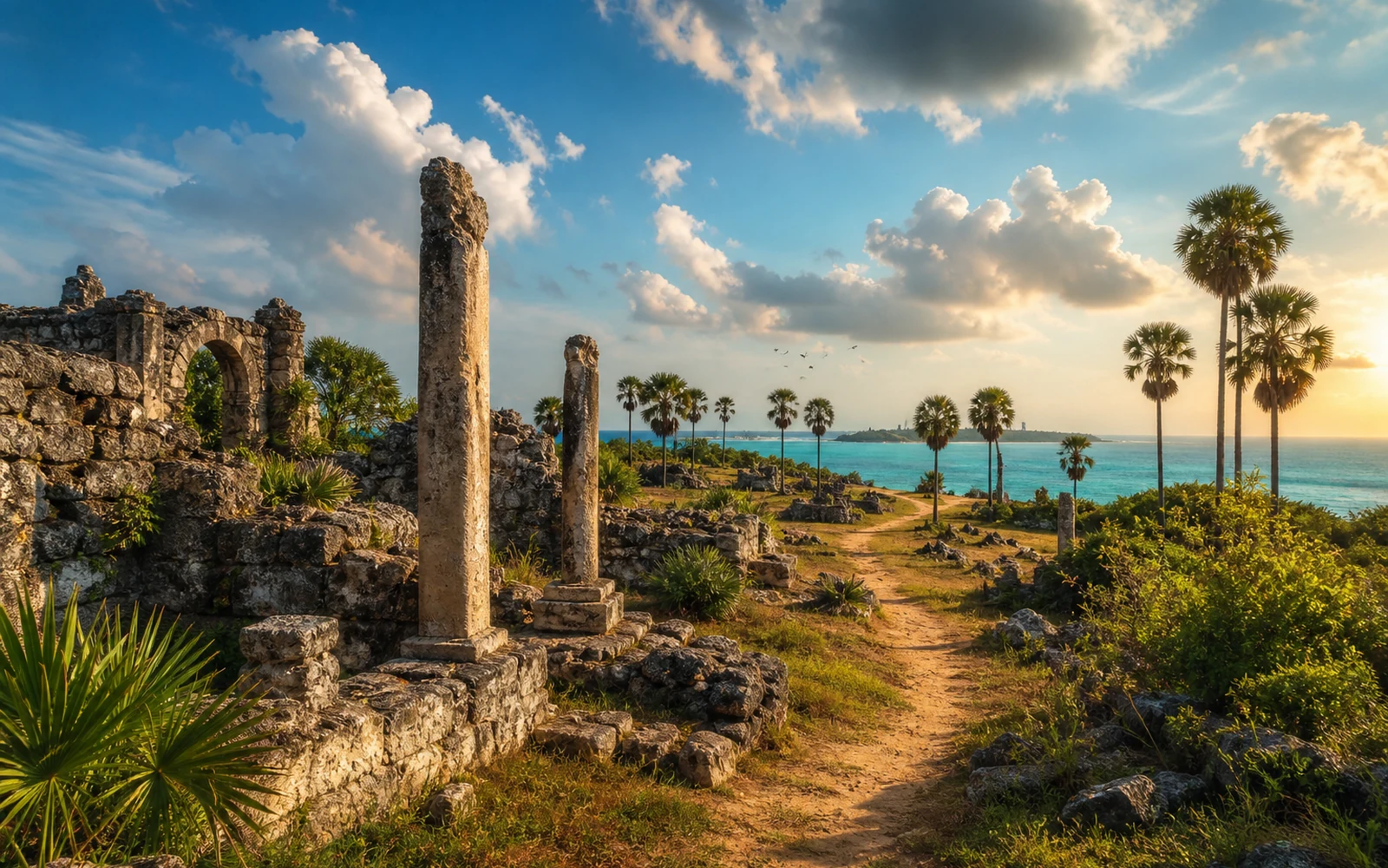 Neduntheevu Delft Island ruins